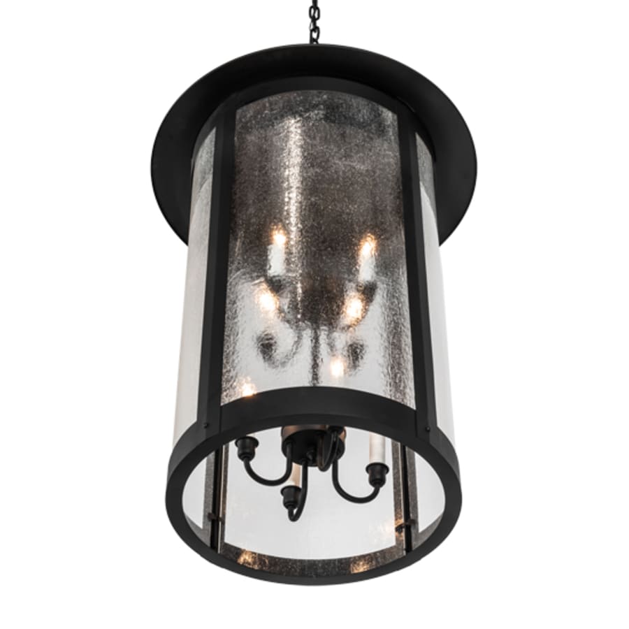 Eight-Light 24" Wide Taper Candle Pendant