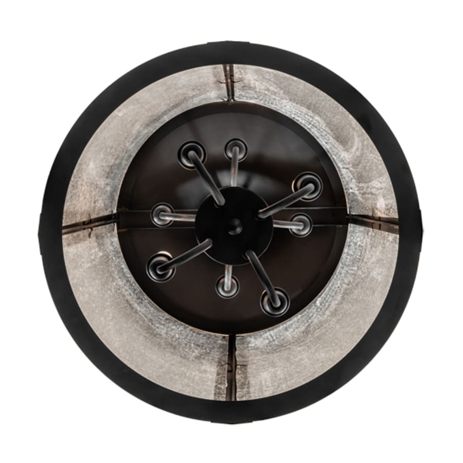 Eight-Light 24" Wide Taper Candle Pendant