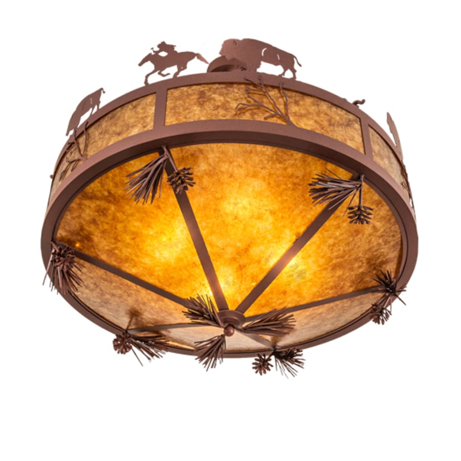 Five-Light 36" Wide Pendant
