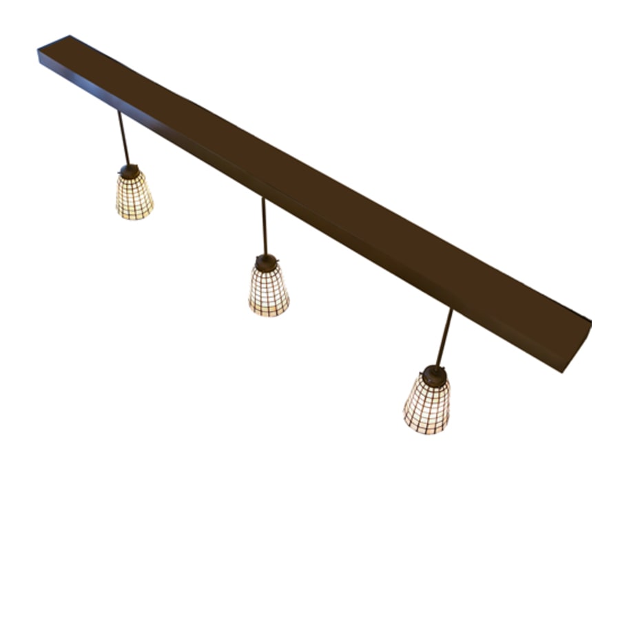 Three-Light 72" Wide Linear Pendant