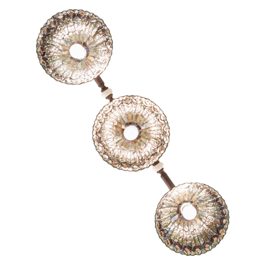 Three-Light 45" Wide Linear Pendant