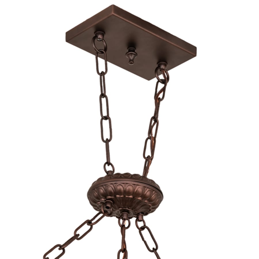 Three-Light 45" Wide Linear Pendant