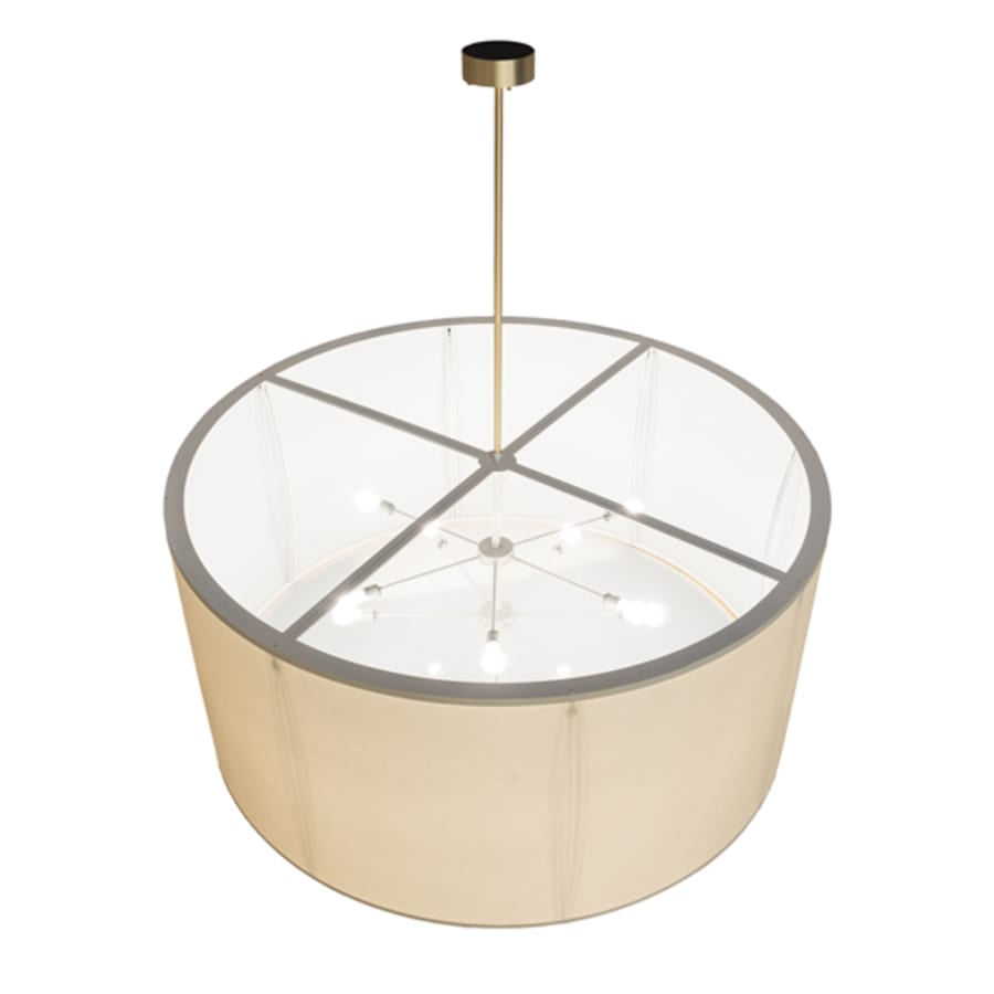 Twelve-Light 68" Wide Pendant