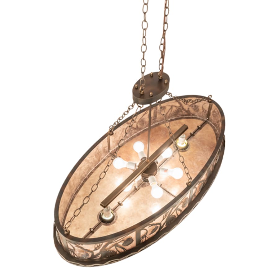 Six-Light 48" Wide Linear Pendant