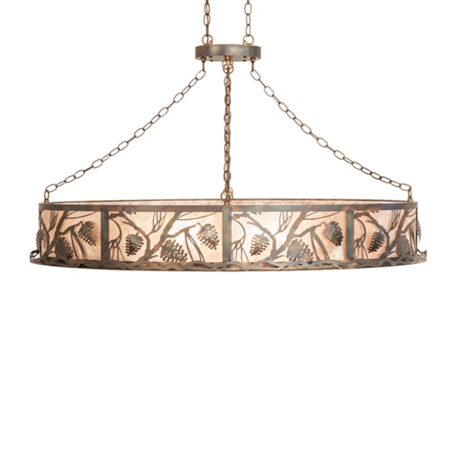Six-Light 48" Wide Linear Pendant