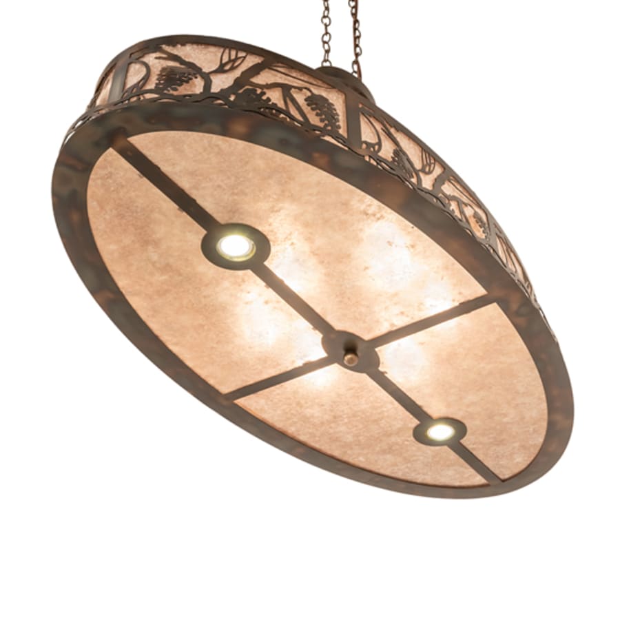 Six-Light 48" Wide Linear Pendant