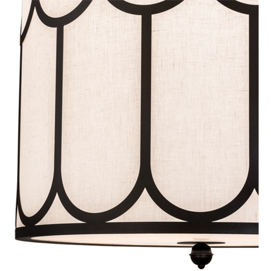Six-Light 30" Wide Pendant