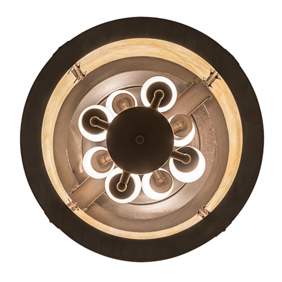 Eight-Light 18" Wide Pendant