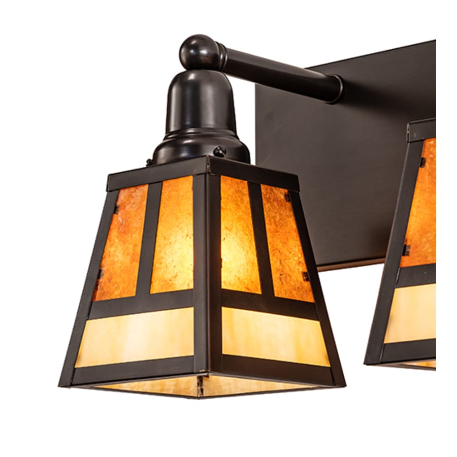 4 Light 10" Tall Wall Light, Bedroom Wall Sconce, detail 10