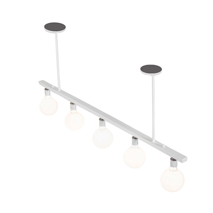 Five-Light 54" Wide Linear Pendant