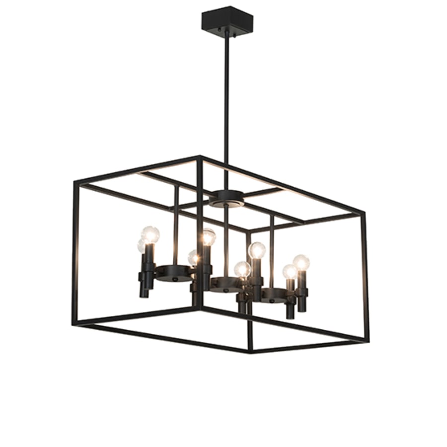 Eight-Light 32" Wide Linear Pendant