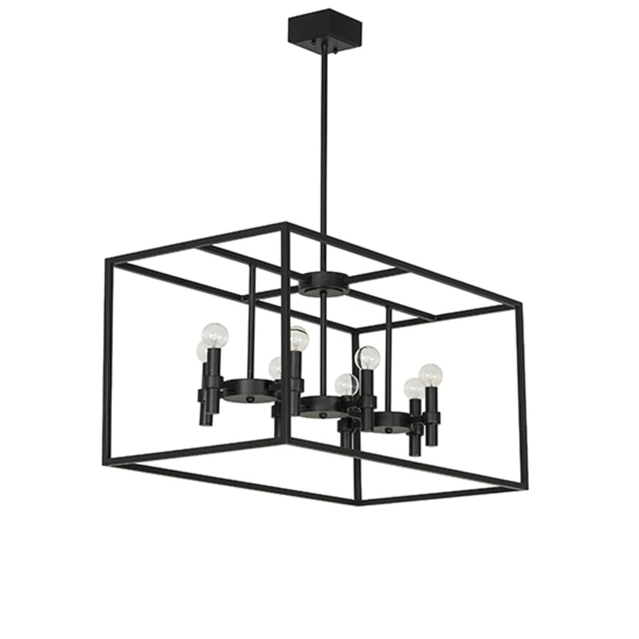 Eight-Light 32" Wide Linear Pendant