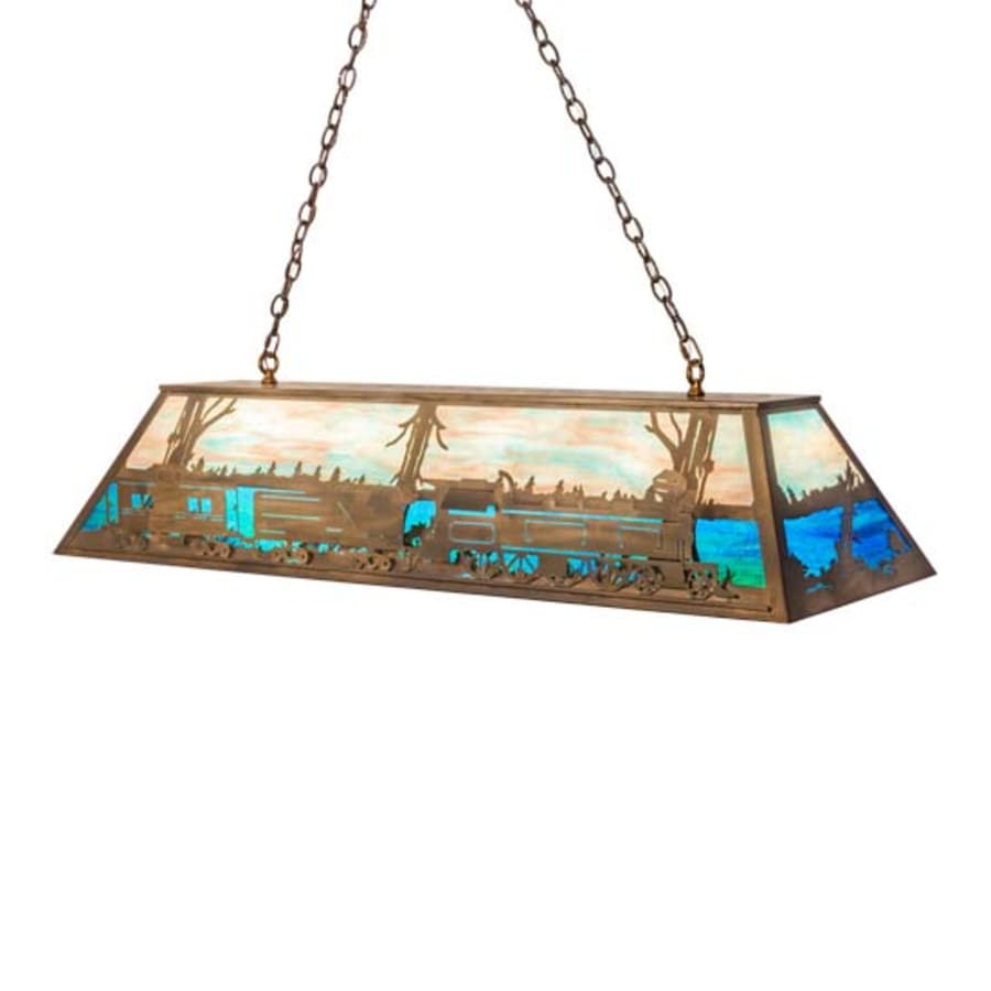 Long Train 9-Light 60" Wide Linear Pendant