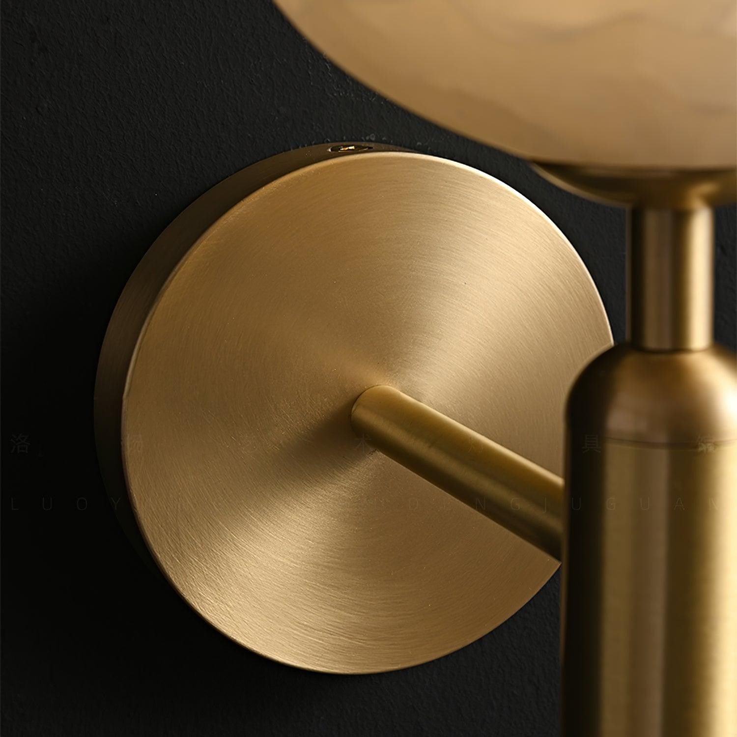 Mian Alabaster Blossom Wall Light