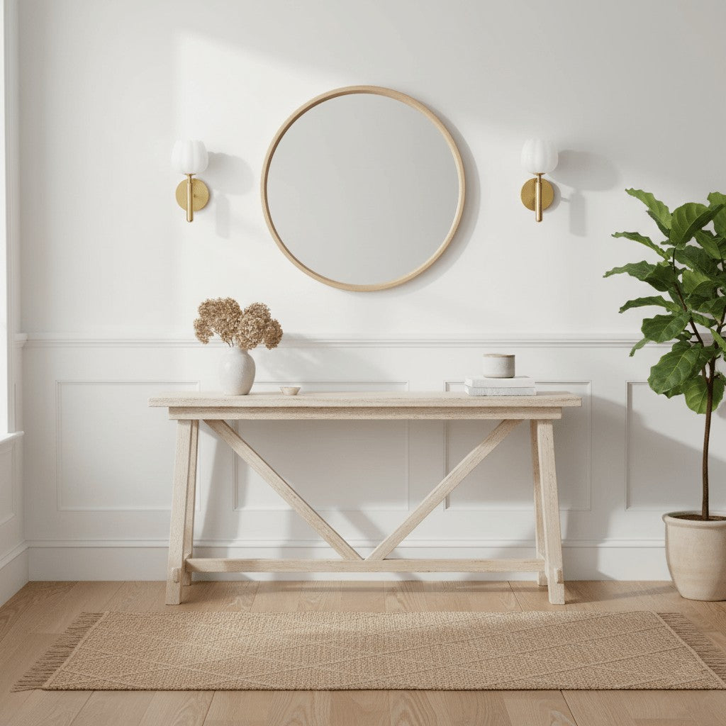 Mian Alabaster Blossom Wall Light