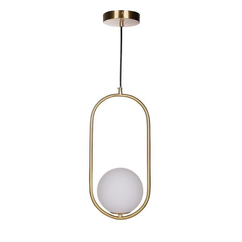 Mila Brass Globe Pendant