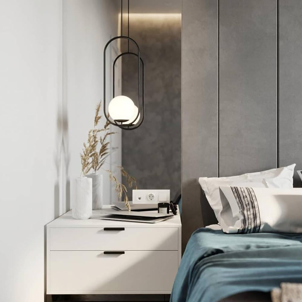 Mila Brass Globe Pendant