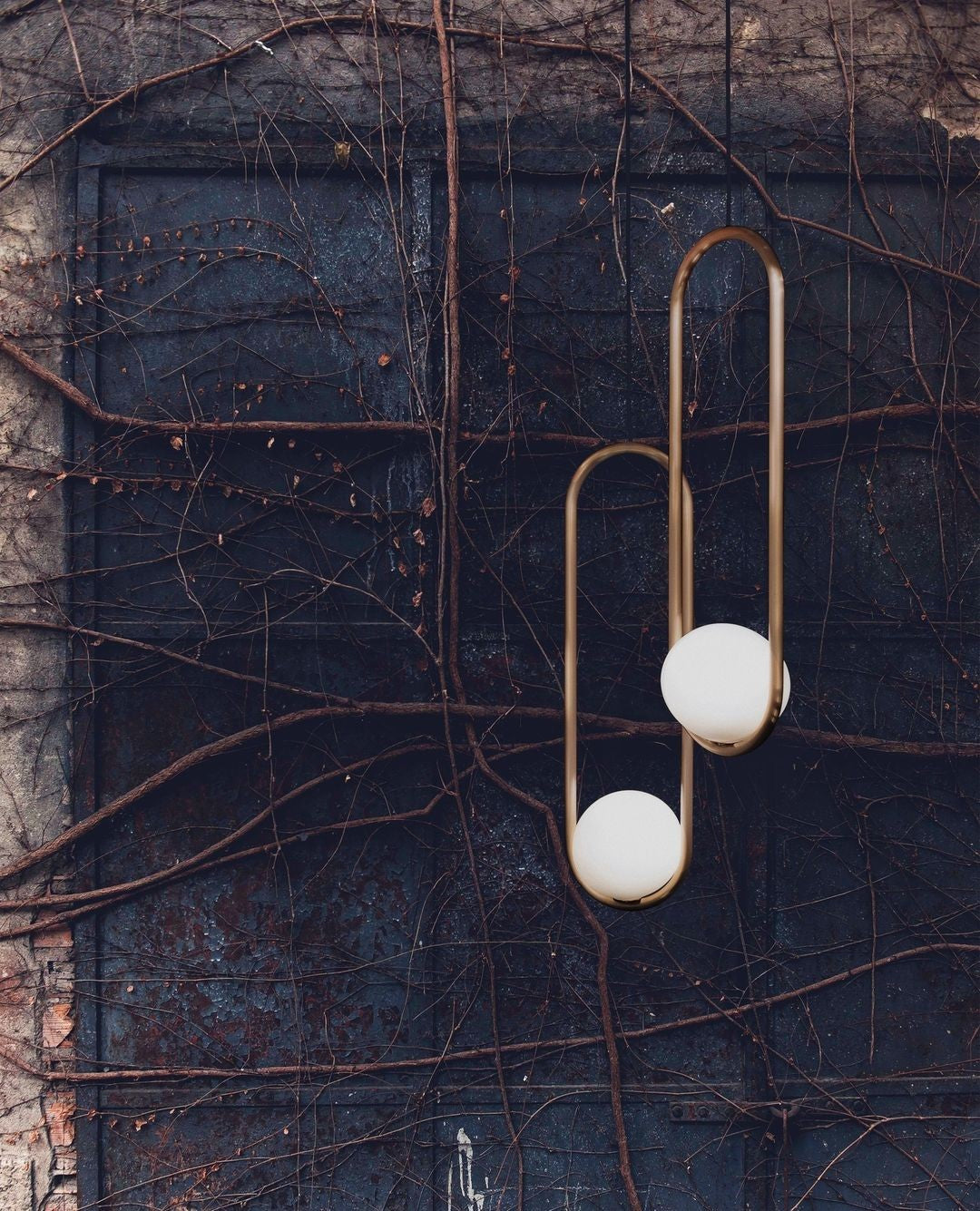Mila Brass Globe Pendant