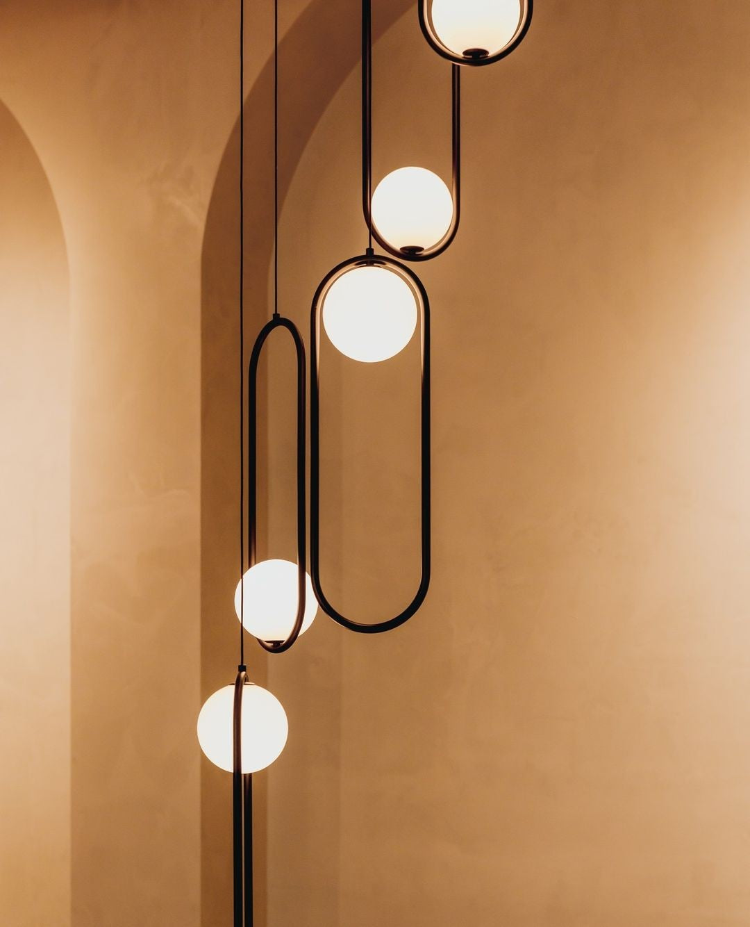Mila Brass Globe Pendant