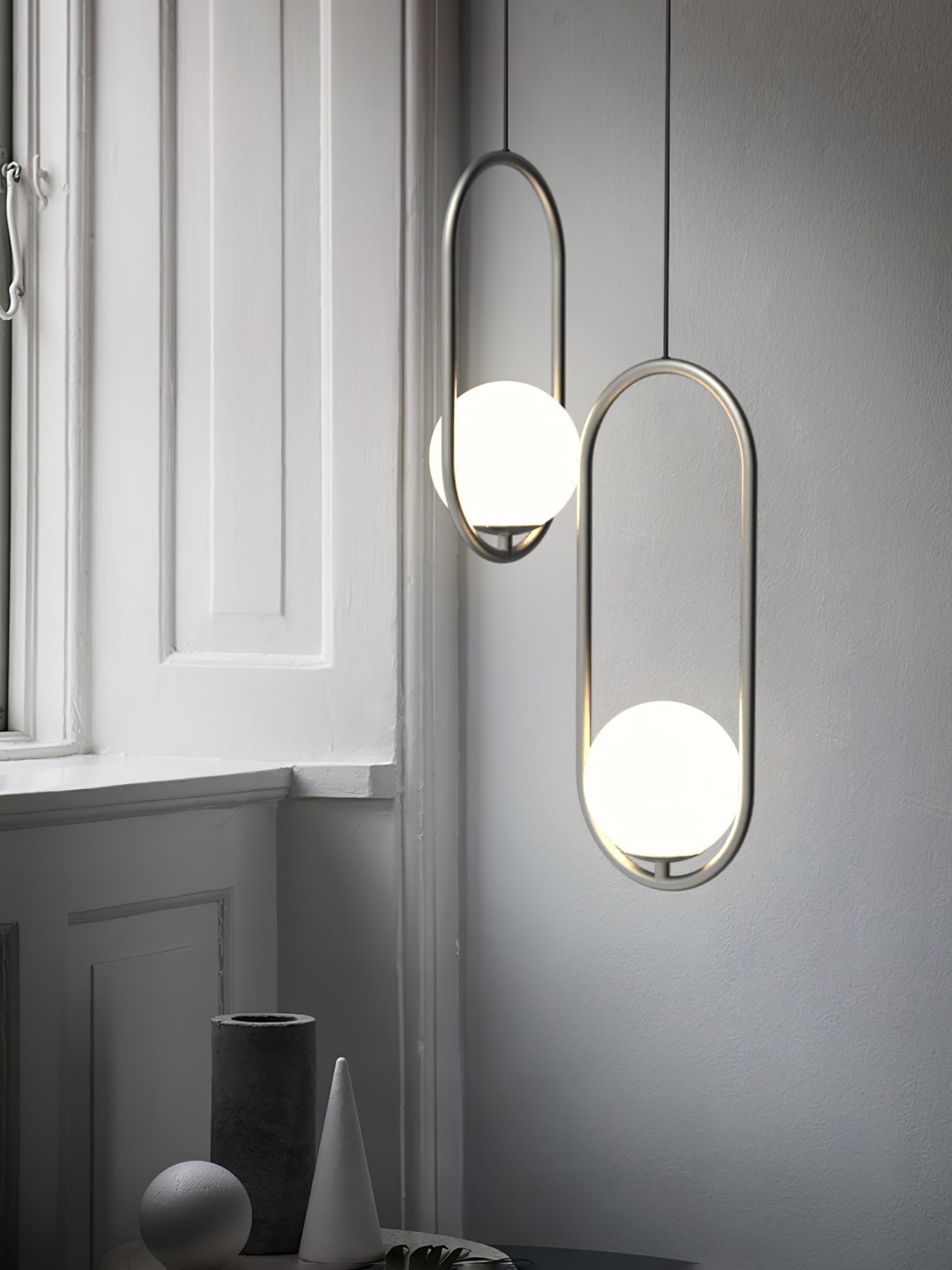 Mila Brass Globe Pendant