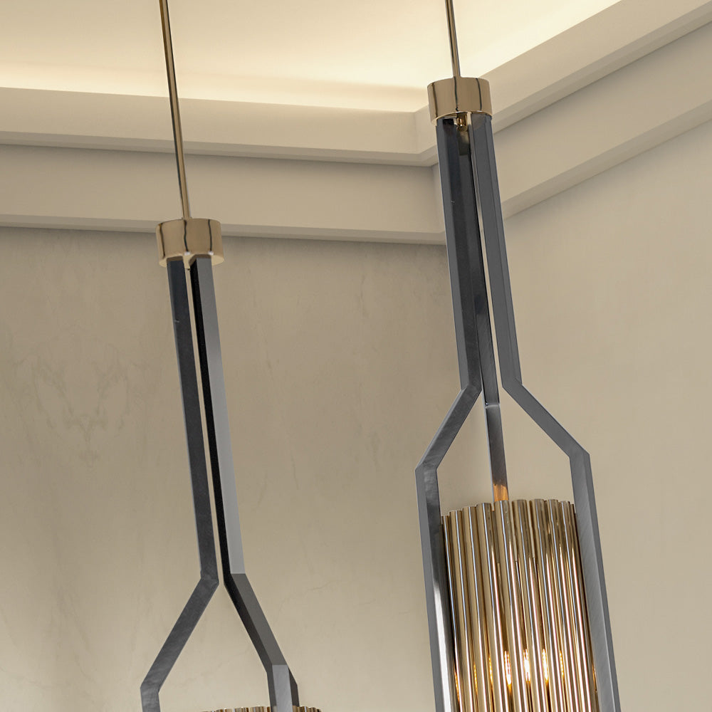 Modern Designer Industrial Chandelier