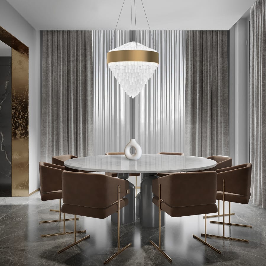 Luzerne 26" Wide LED Suspension Pendant