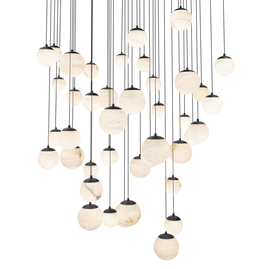 Pisces 41-Light 36" Wide LED Multi-Light Pendant