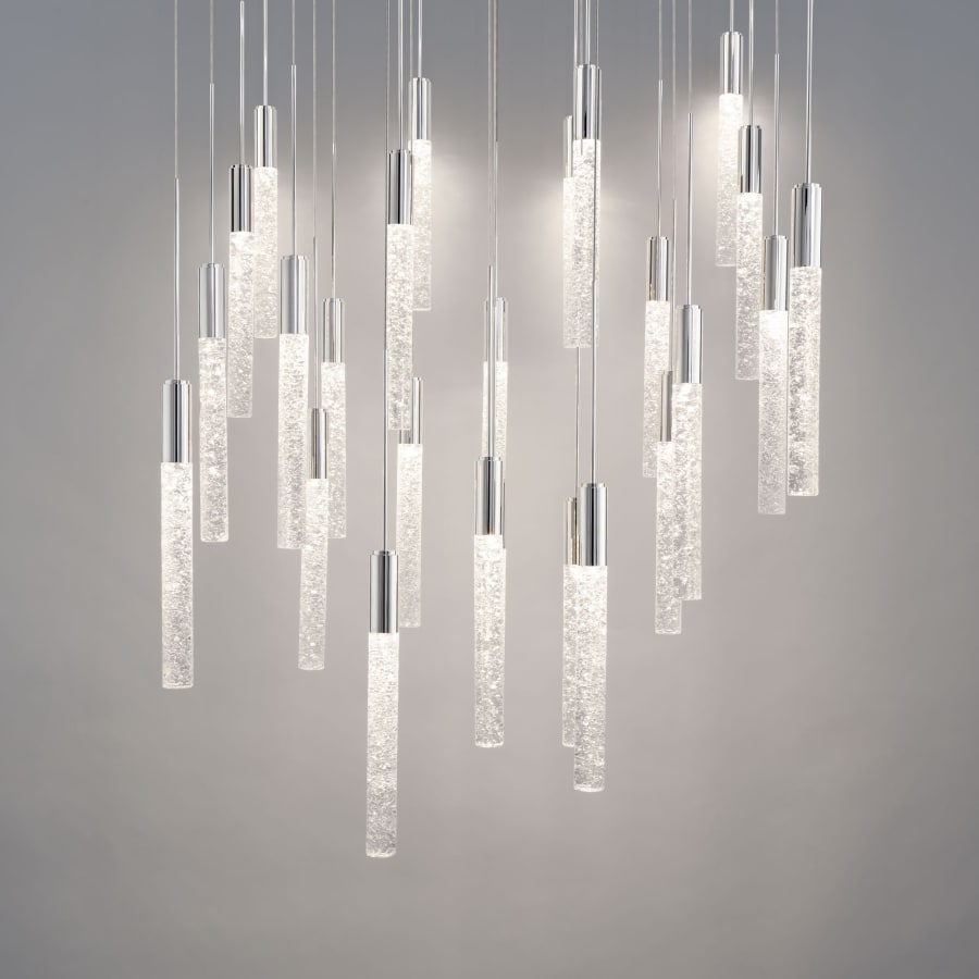 Magic 25-Light 28" Wide LED Abstract Pendant Light