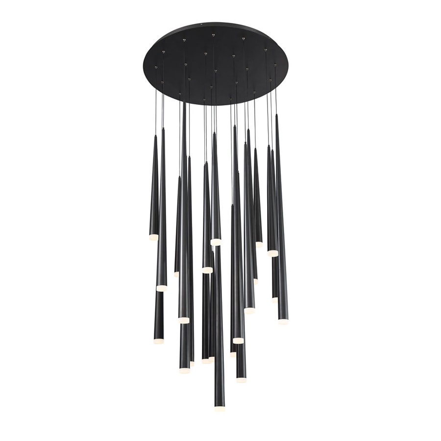 Cascade 21-Light 26" Wide LED Crystal Multi Chandelier
