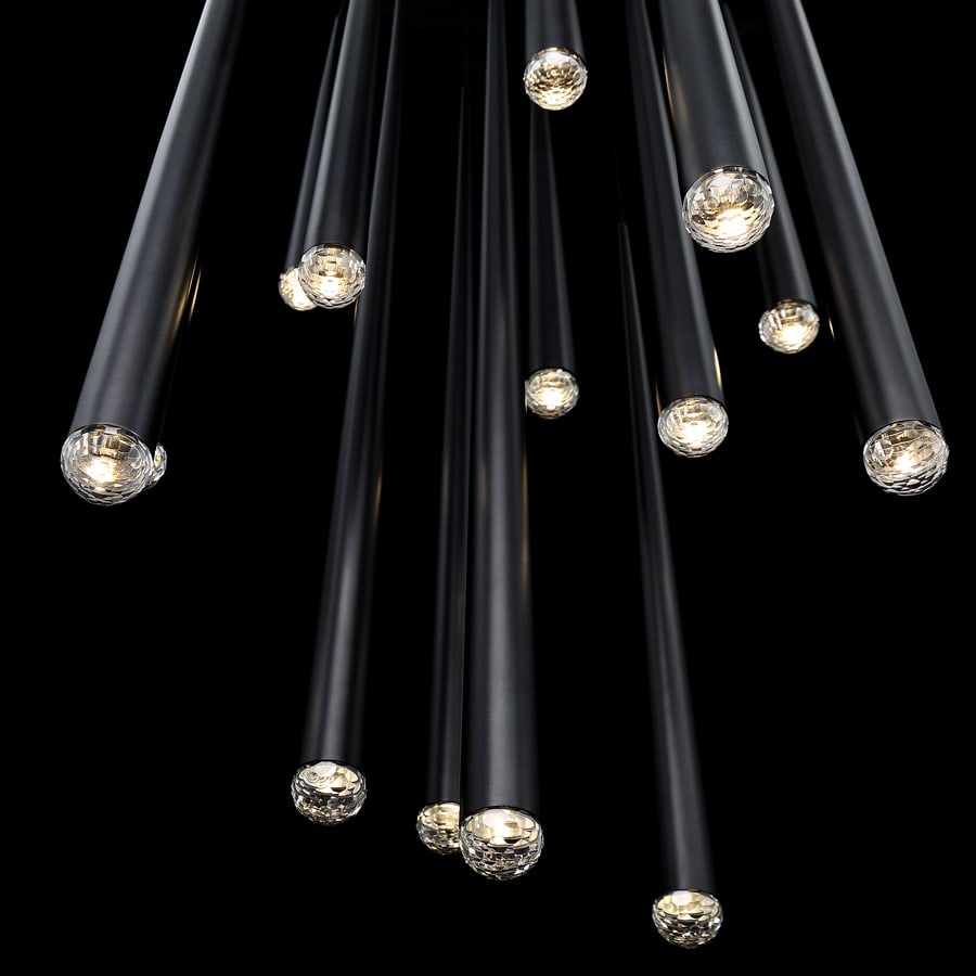 Cascade 21-Light 26" Wide LED Crystal Multi Chandelier