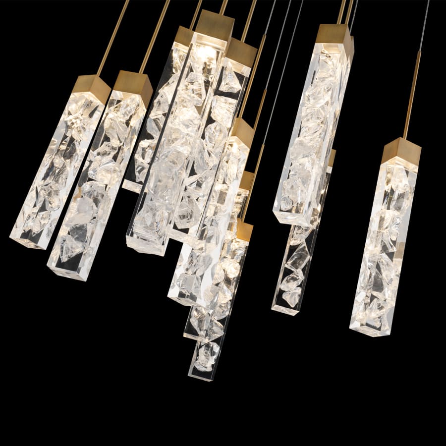 Minx 13-Light 20" Wide LED Crystal Multi-Light Pendant