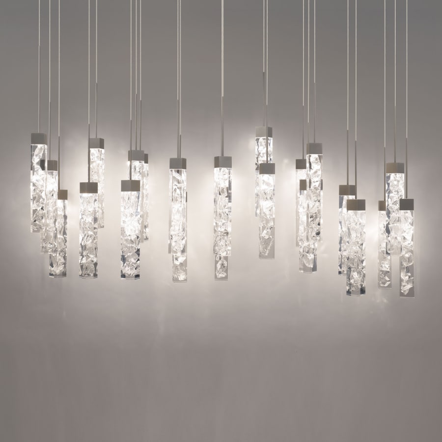 Minx 23-Light 12" Wide LED Crystal Multi-Light Pendant