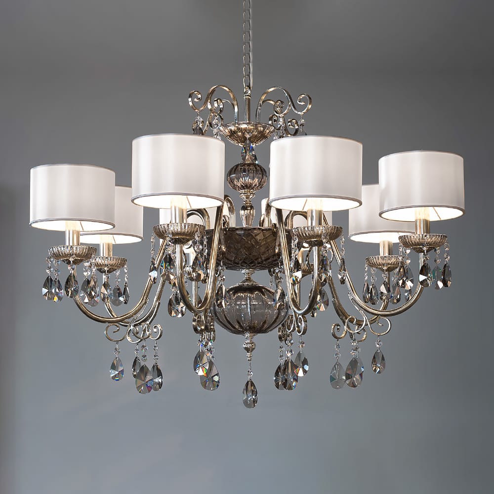Modern Murano Glass Chandelier
