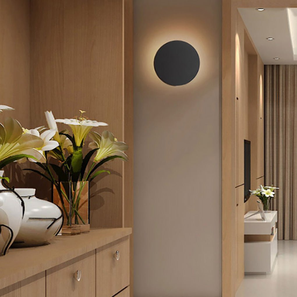 Contemporary Clean Waterproof Creative Aluminum LED Wall Light, main view, Tianguang Select