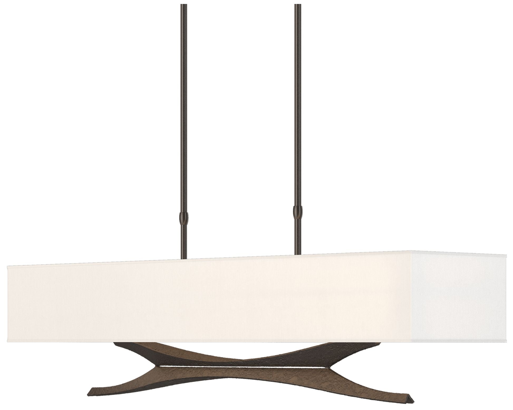 Moreau 42"W Oil Rubbed Bronze Short Height Chandelier