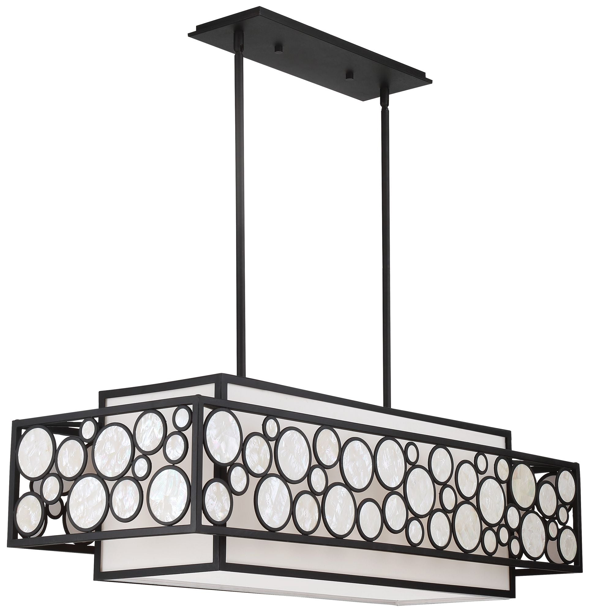 MOSAIC 4-Light ISLAND LIGHT Chandelier