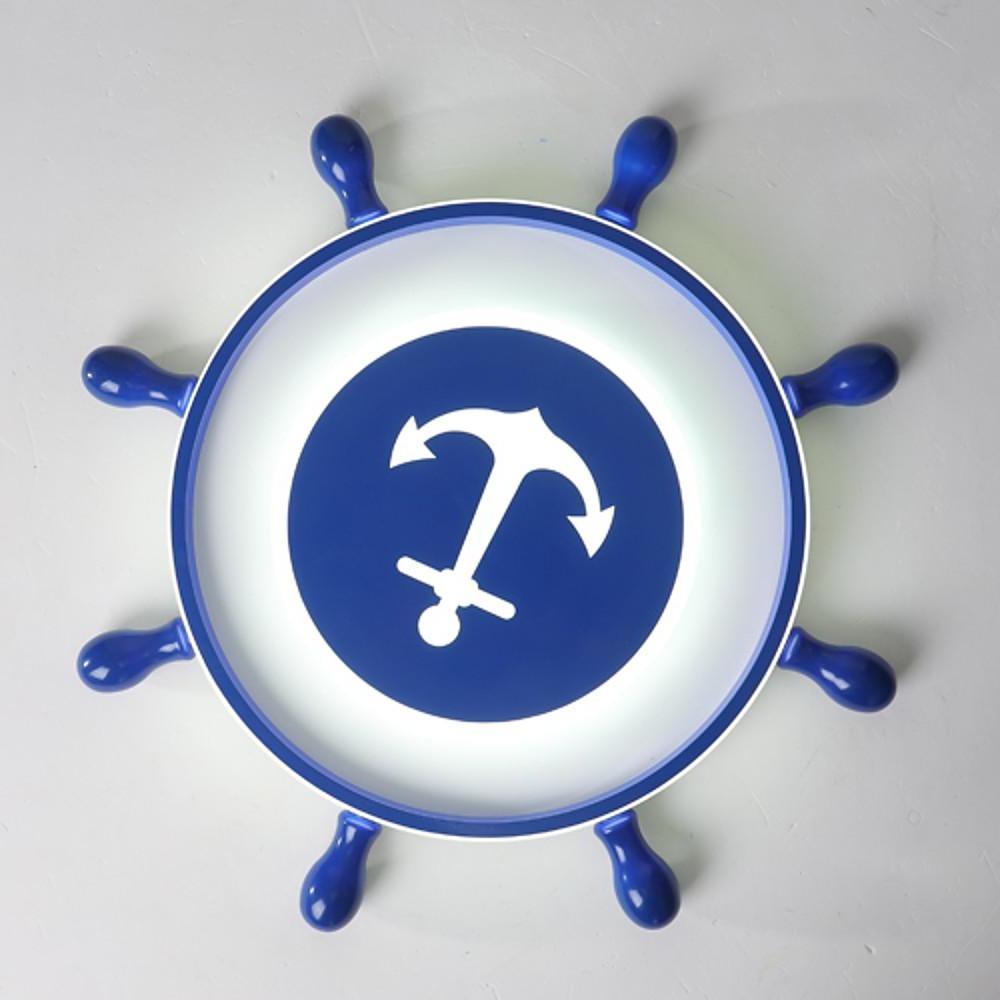 Anchor Insignia Flush Mount Ceiling Light Novelty LED