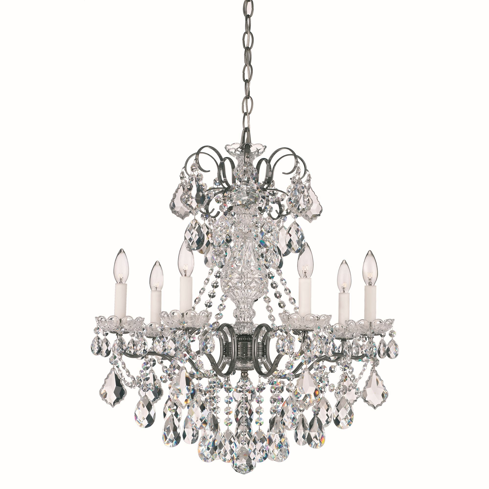 New Orleans 27"H X 7-Light Crystal Chandelier
