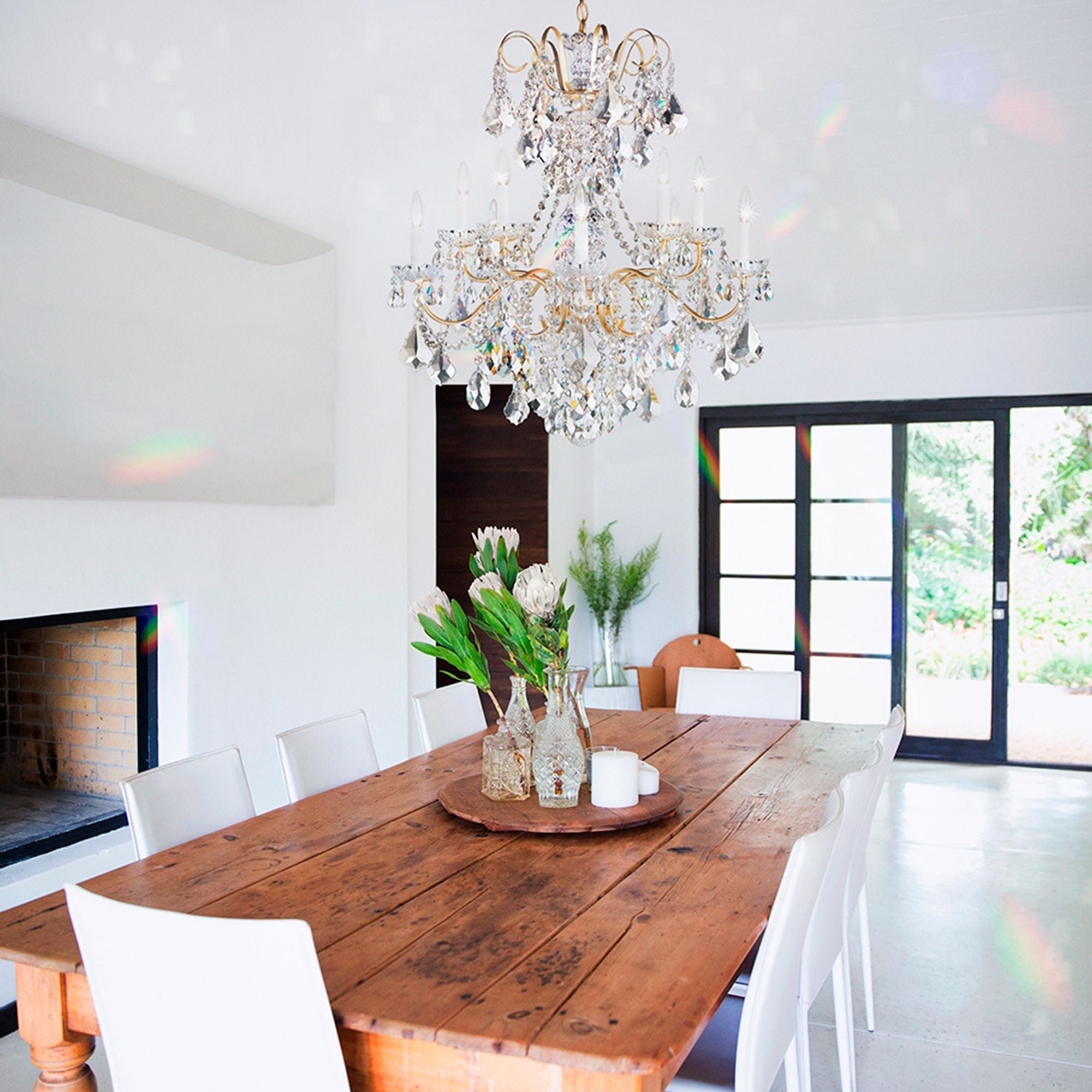 New Orleans 31"H X 10-Light Crystal Chandelier