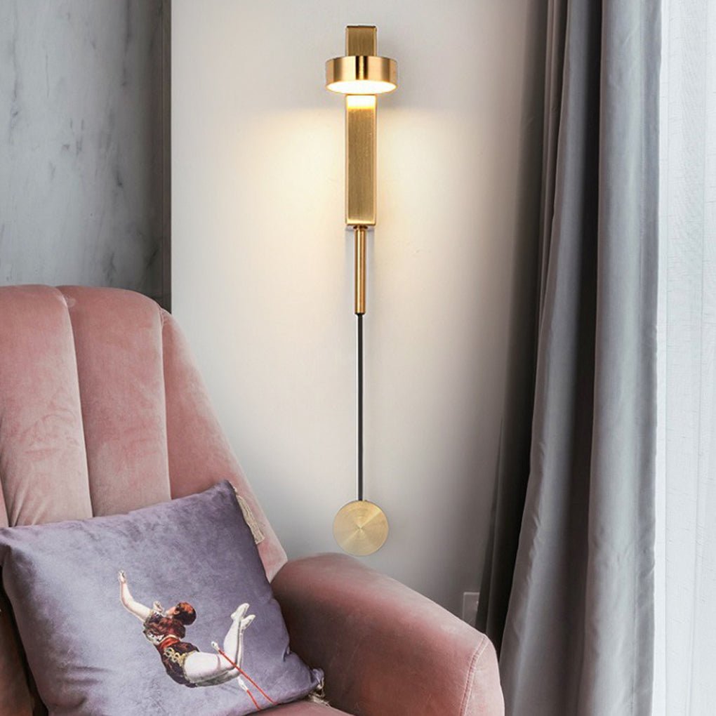 Nordic 180° Rotatable Adjustable LED Rotary Switch Wall Light, main view, Tianguang Select