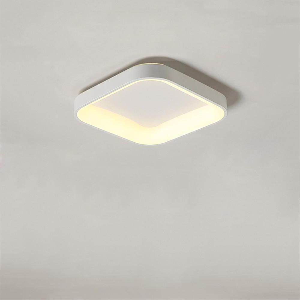 Square Shaped LED Flush Mount Ceiling Light for Bedroom