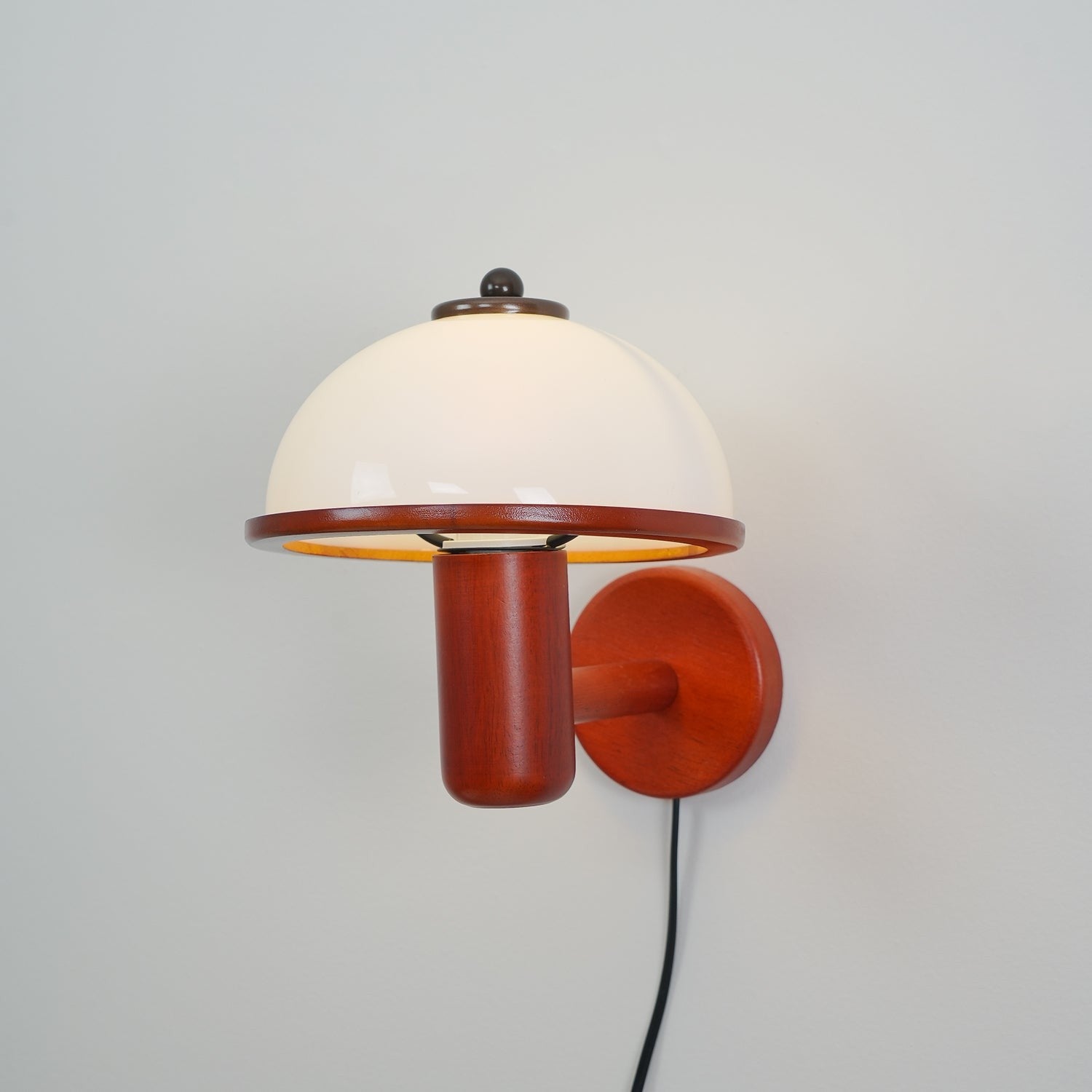 Oak Mushroom Wall Lamp