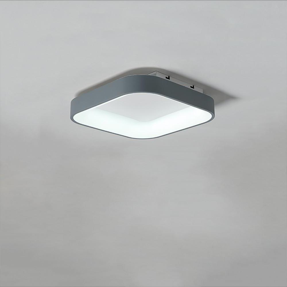 Square Shaped LED Flush Mount Ceiling Light for Bedroom