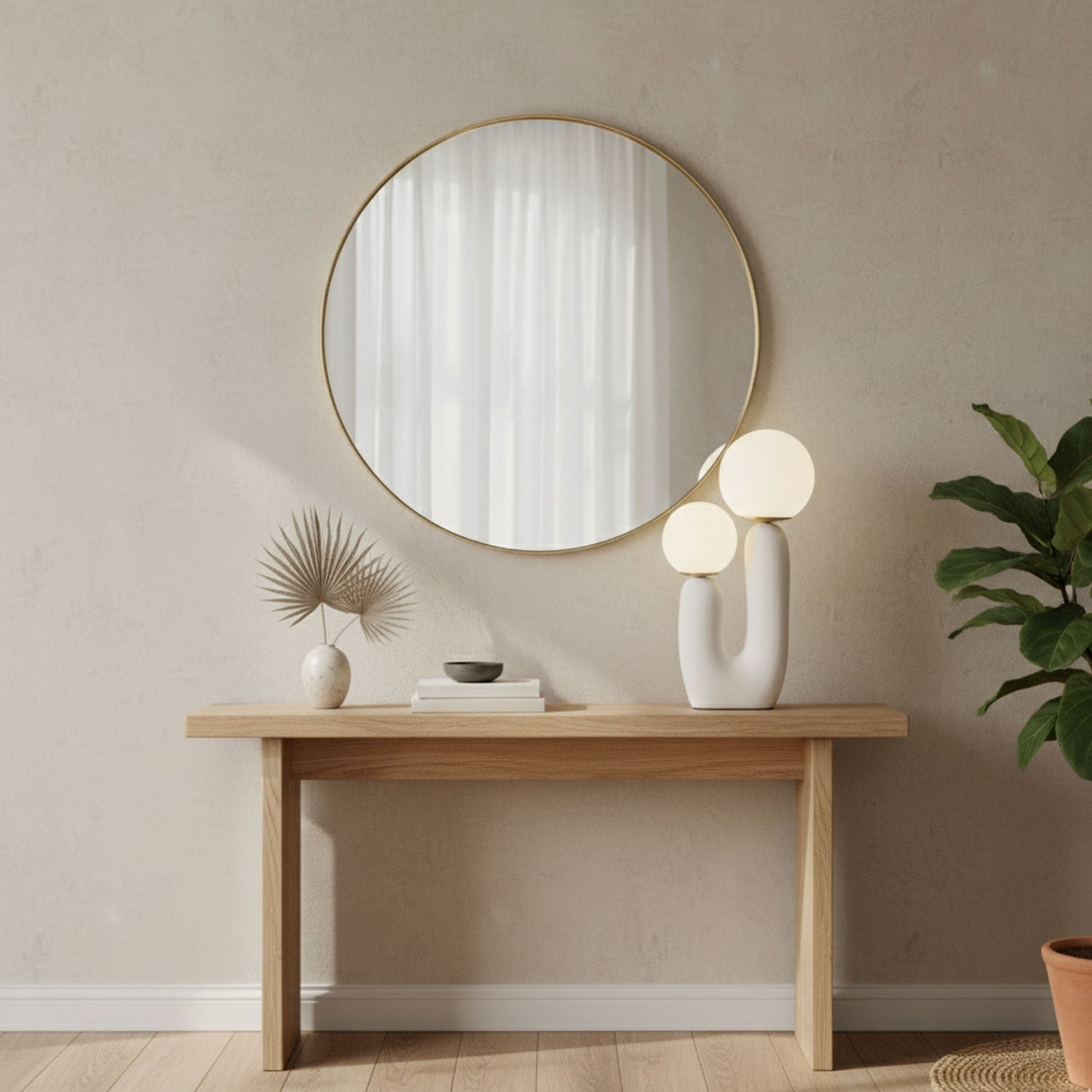 Oo Textured Resin Table Lamp