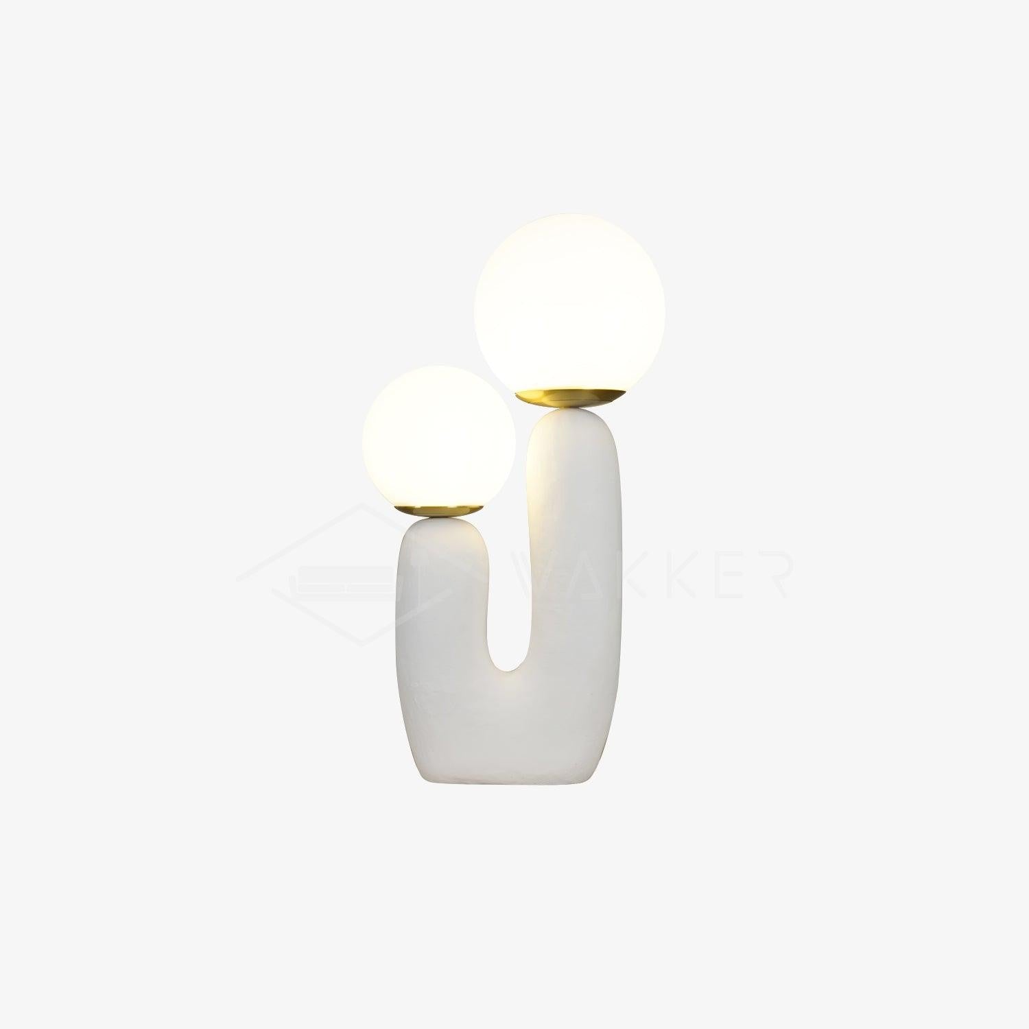 Oo Textured Resin Table Lamp