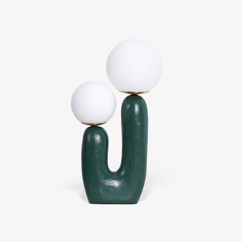 Oo Textured Resin Table Lamp