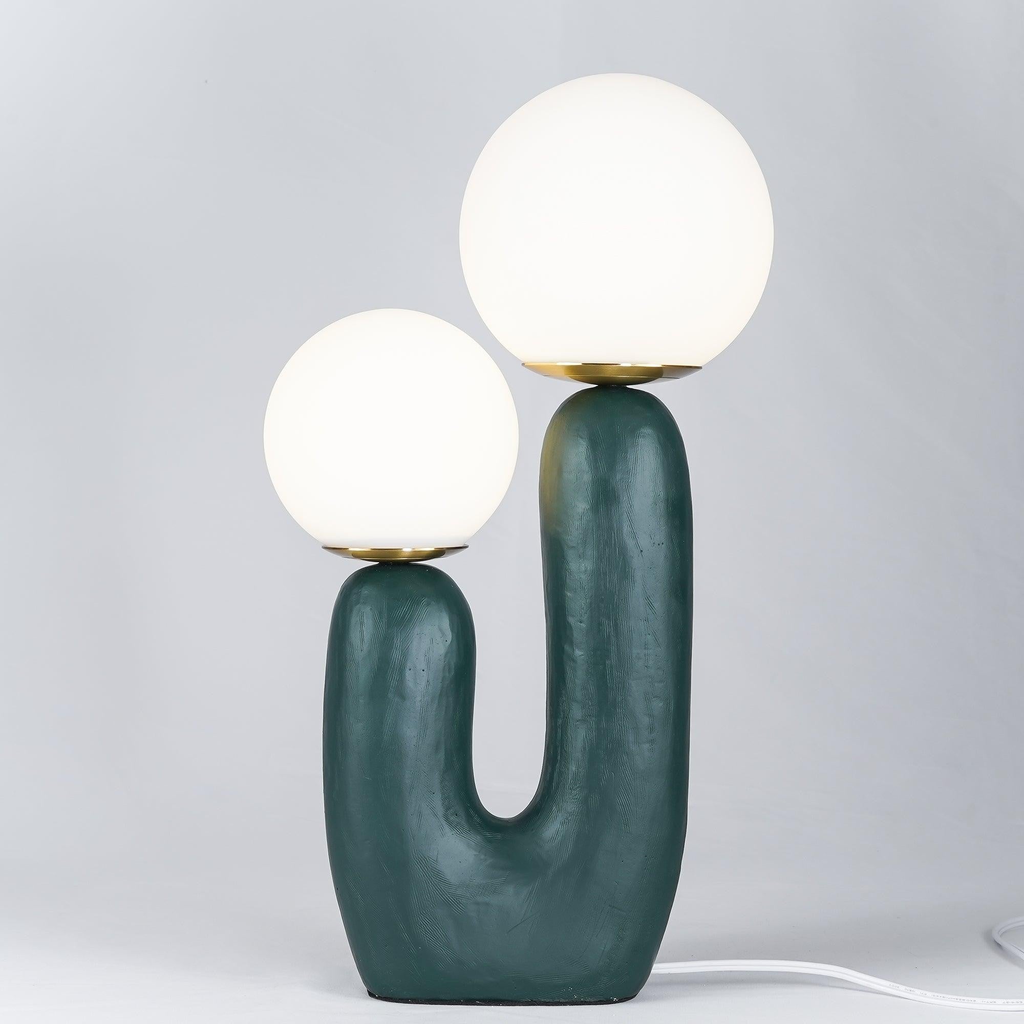 Oo Textured Resin Table Lamp
