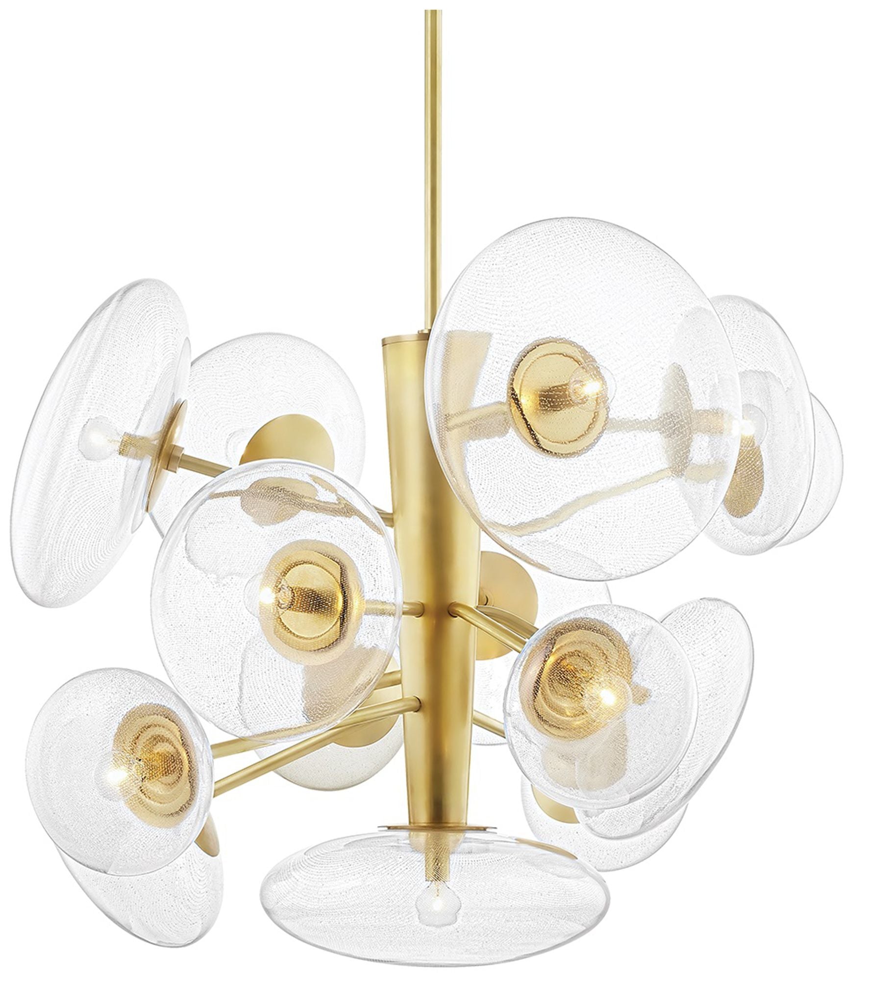Opera 14-Light Large Pendant Aged Brass