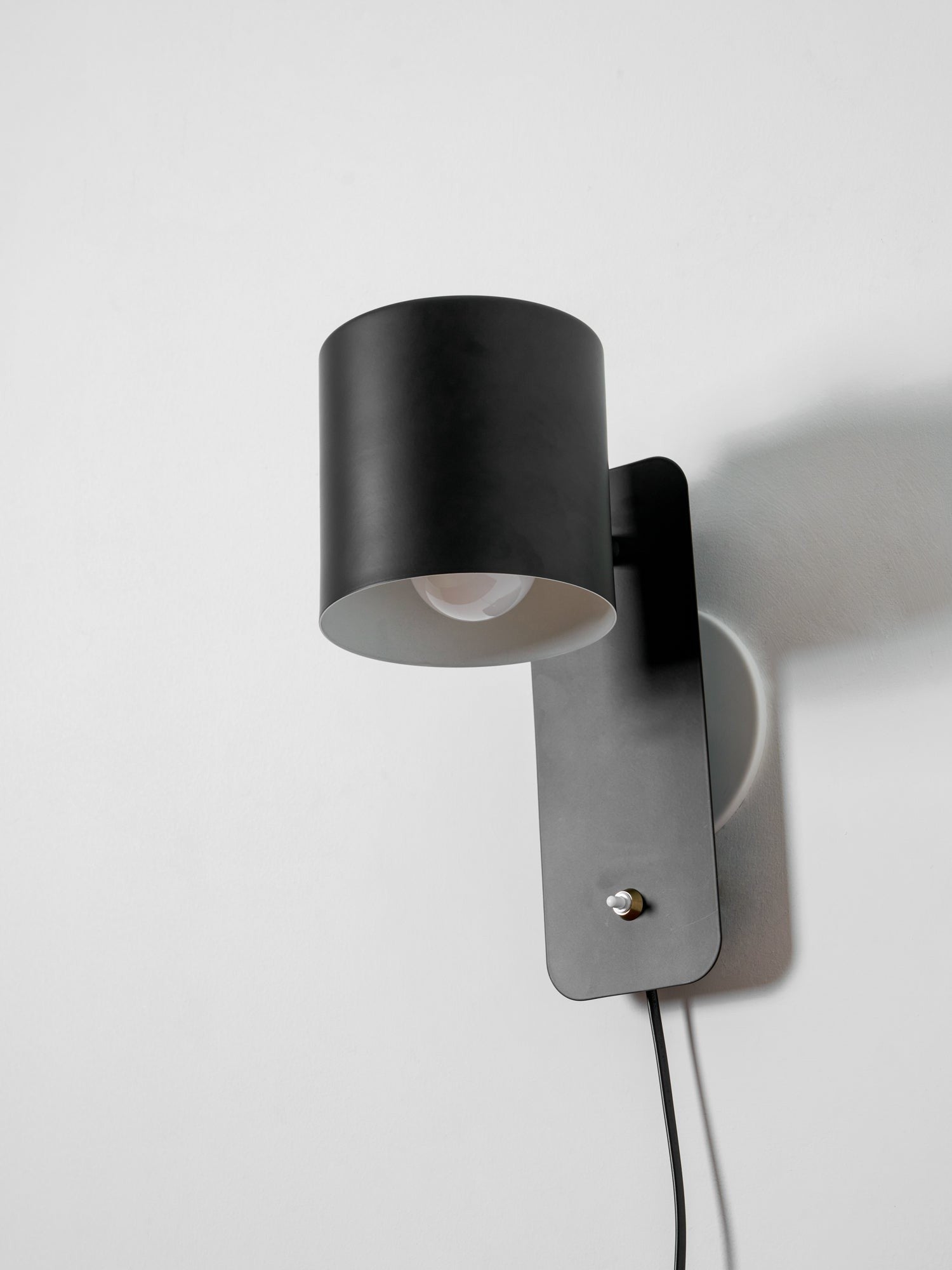 Orbit Plug-in Rotating Wall Lamp