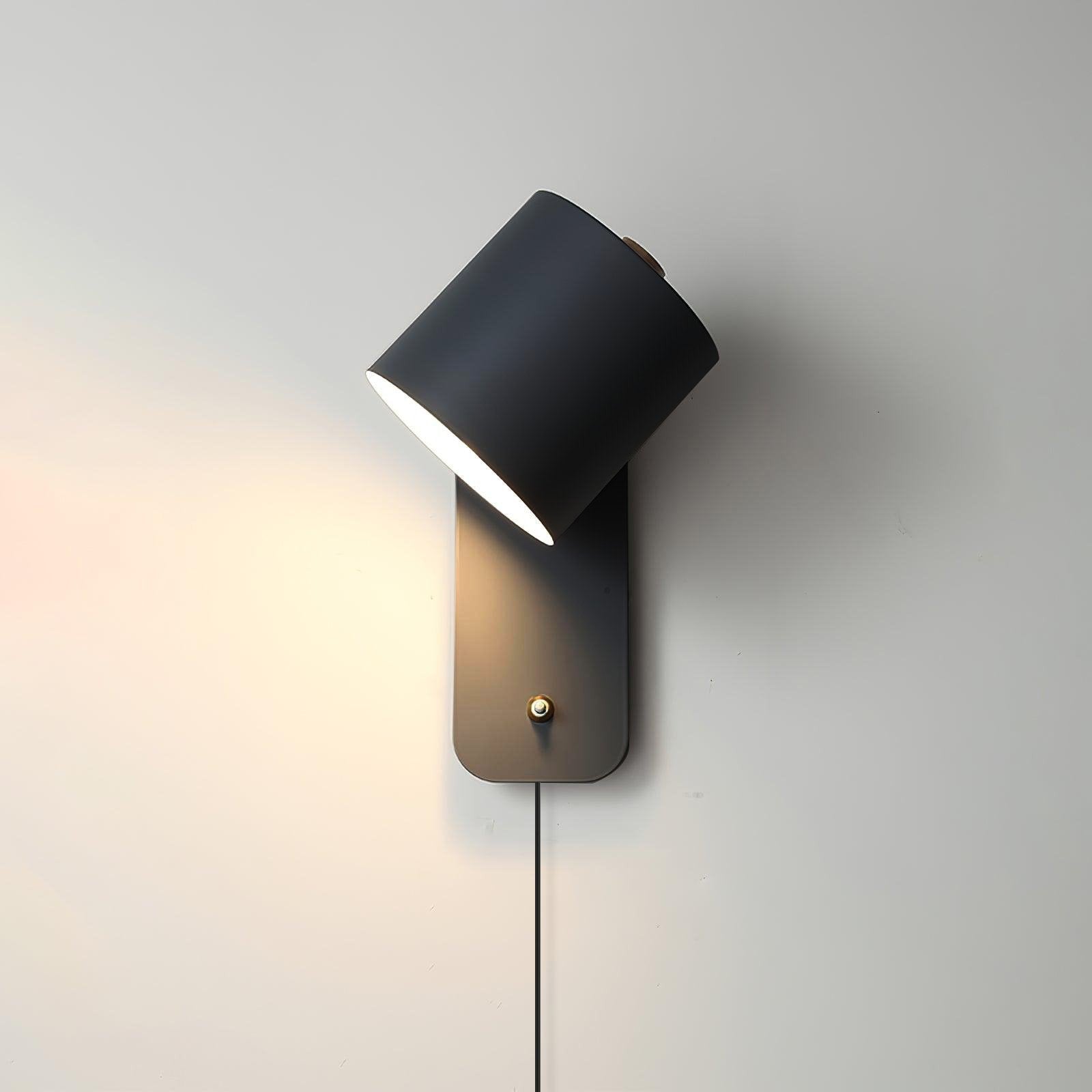 Orbit Plug-in Rotating Wall Lamp